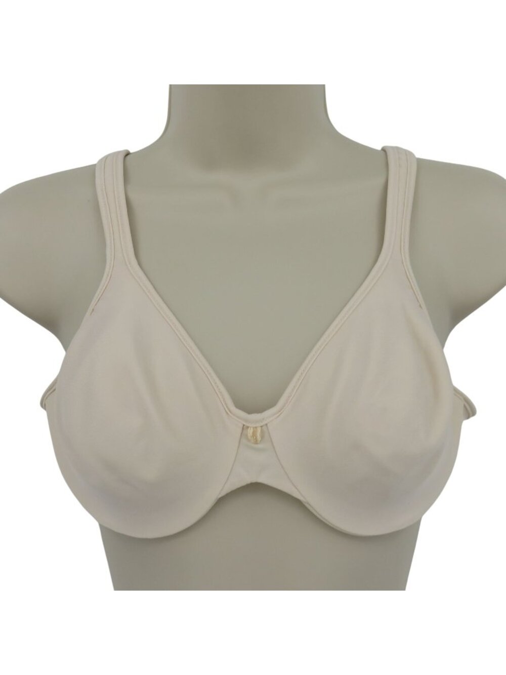 Bali 36B Style 3383 Passion for Comfort Bra Solid Cream Underwire Unlined Women